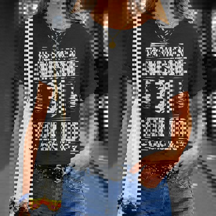 31歳の誕生日プレゼントに31年かかった Tシャツ 彼女への贈り物