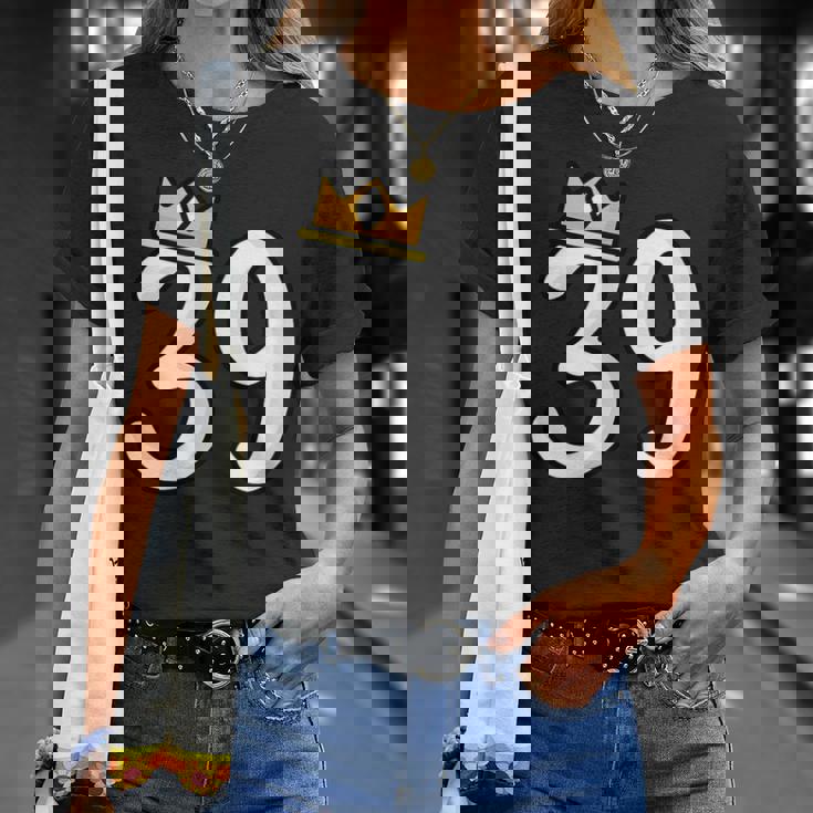 39 歳の誕生日番号 39 バースデー バルーン 39 Tシャツ 彼女への贈り物