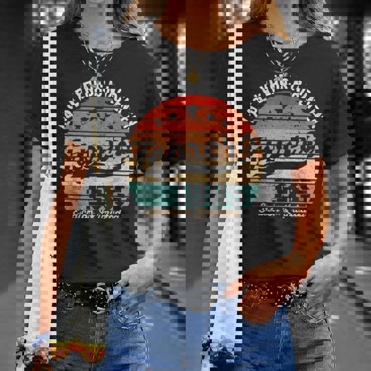 40 Años Cumpleaños Las Leyendas Nacen En Febrero De 1985 Camiseta unisex Regalos para ella