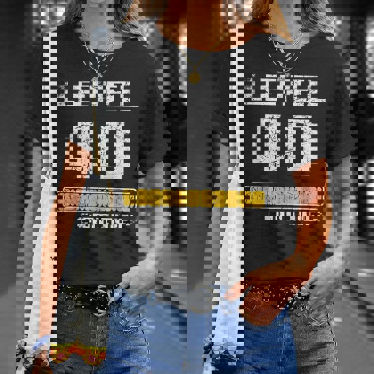 40歳の誕生日 レベル40 40歳 楽しい Tシャツ 彼女への贈り物