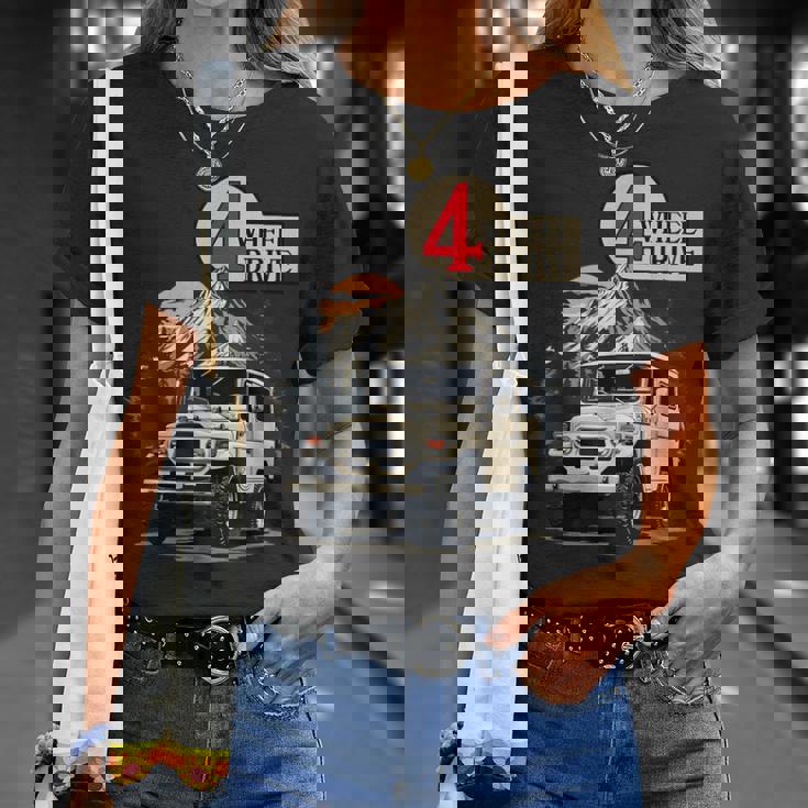 40系 クルーザー マウンテン オフロード 4輪駆動 四駆 Fj Tシャツ 彼女への贈り物