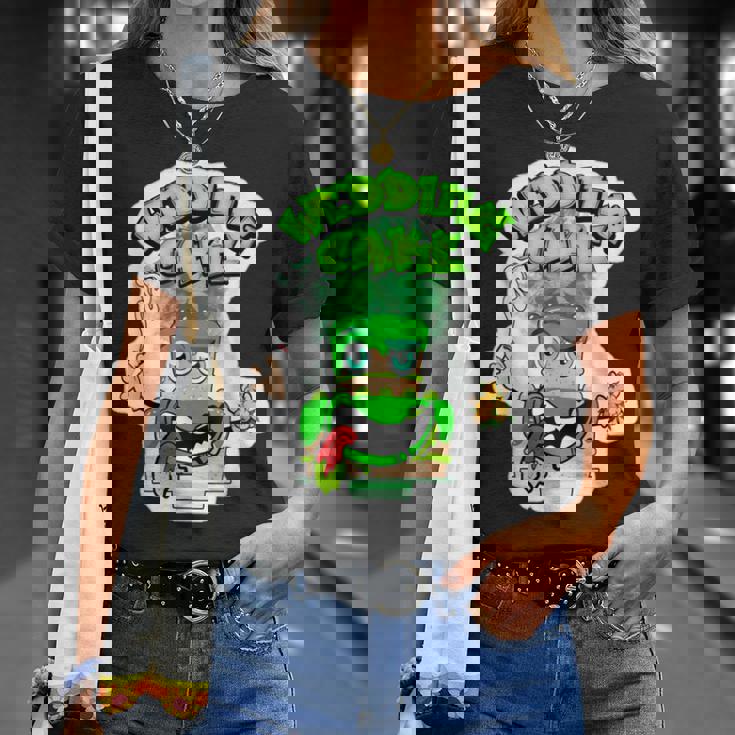 420 カンナビスカルチャーストーナー ウェディングケーキ 雑草ひずみ Tシャツ 彼女への贈り物