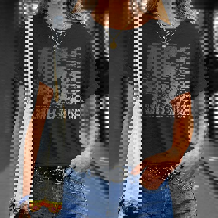 45歳 男性 ギフト 45歳の誕生日プレゼント 女性用 Tシャツ 彼女への贈り物