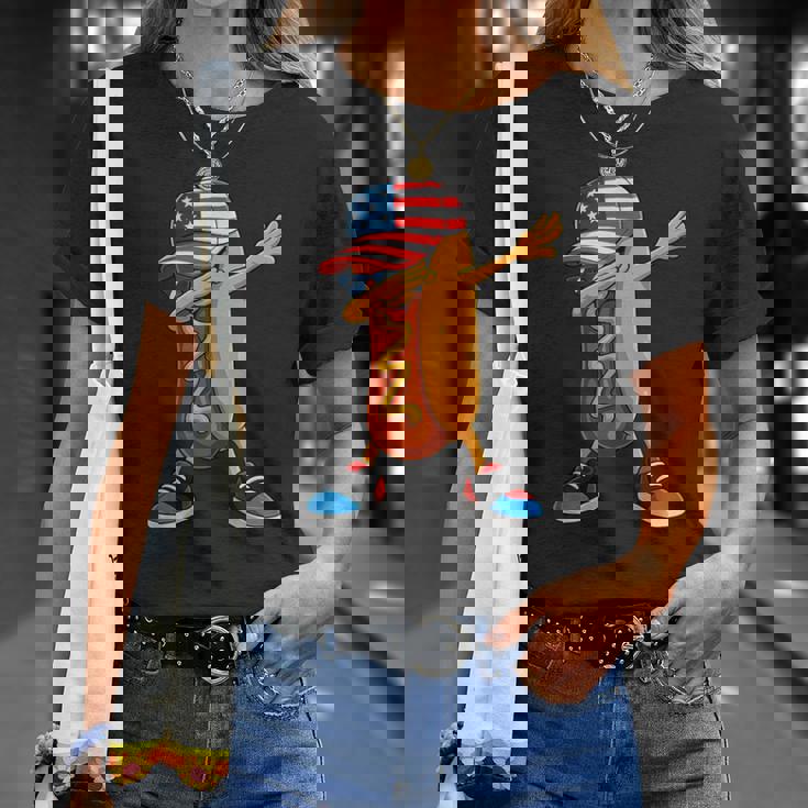 4Th Of July ホットドッグ 面白い 4Th Of July キッズ 男の子 Tシャツ 彼女への贈り物