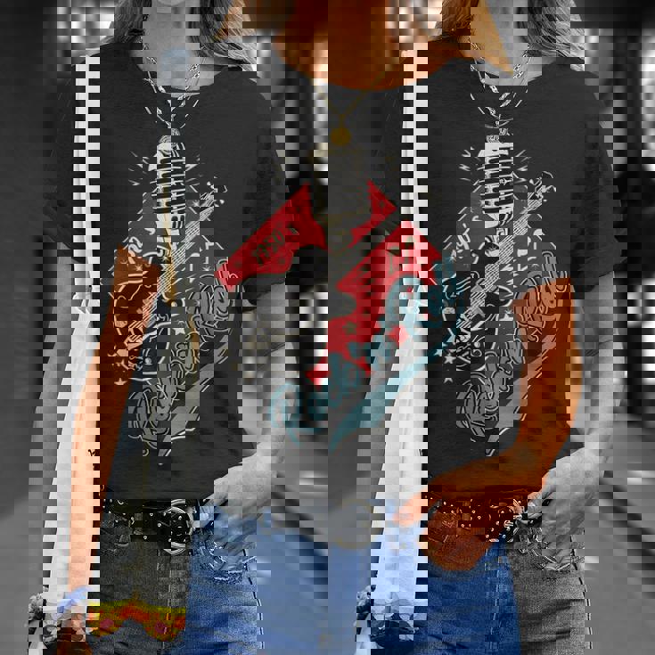 50年代 ロカビリー Clothing 1950年代 ソック ホップ スイング グリーザー ロッカー Tシャツ 彼女への贈り物