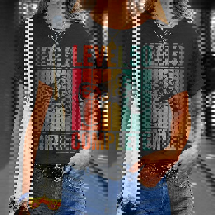 50歳 誕生日 男の子 男 レベル コンプリート 50歳 Tシャツ 彼女への贈り物