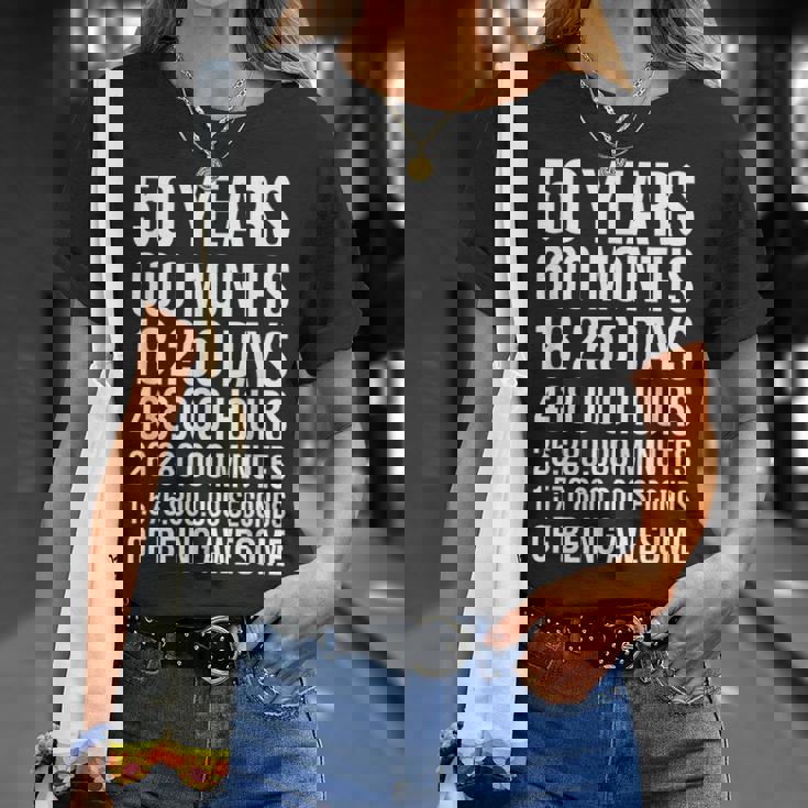 50歳の誕生日ギフト 50歳 Tシャツ 彼女への贈り物