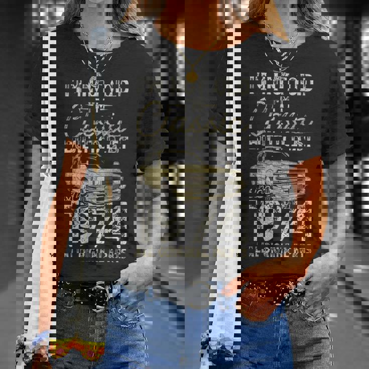 51 歳の誕生日、1974 年以来、クラシックカー、51 歳 Tシャツ 彼女への贈り物