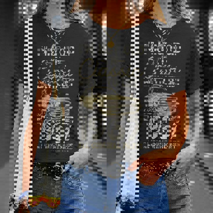 58 歳の誕生日、1967 年以来、クラシックカー、58 歳 Tシャツ 彼女への贈り物