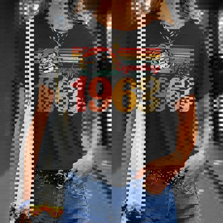 60 年代の誕生日パーティー パーティー 62 歳の誕生日ヴィンテージ 1963 Tシャツ 彼女への贈り物