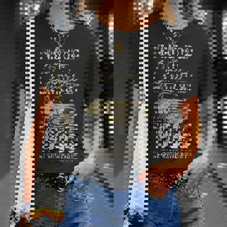 60 歳の誕生日、1965 年以来、クラシックカー、60 歳 Tシャツ 彼女への贈り物