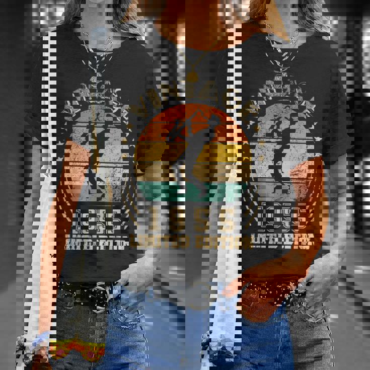 67歳の誕生日ギフト サックスプレーヤー 1955 ジャズミュージック Tシャツ 彼女への贈り物