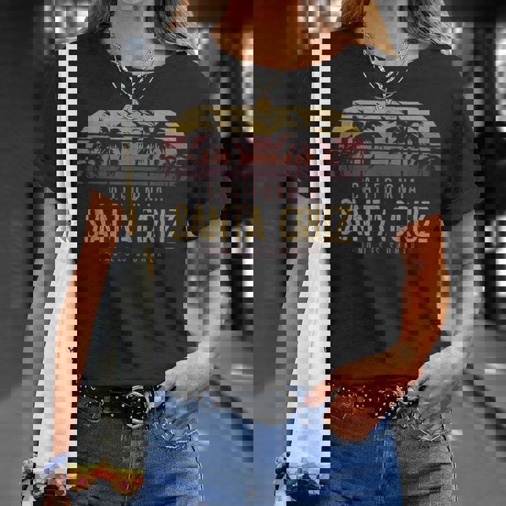 70年代 80年代 Ca カリフォルニア エンドレスサマーサンタクルーズ Tシャツ 彼女への贈り物