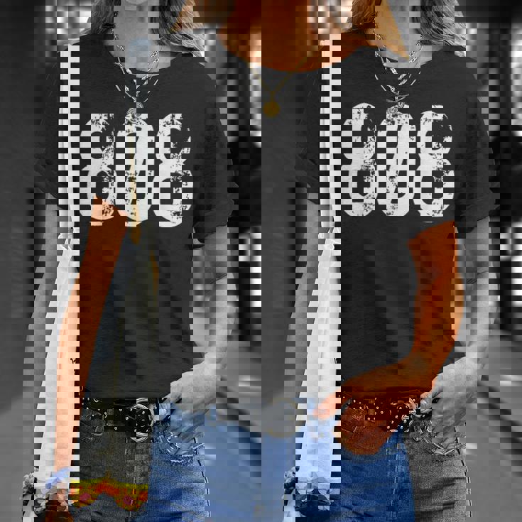 808 エリアコード ハワイ 携帯 エリア コード 808 Tシャツ 彼女への贈り物