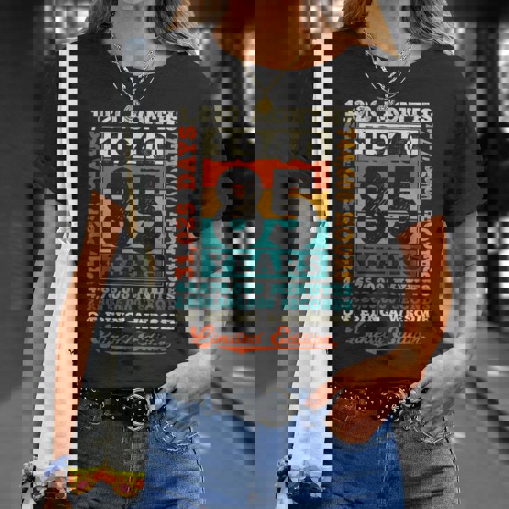 85歳 1020ヶ月 Of Being Awesome 1940 85歳の誕生日 Tシャツ 彼女への贈り物