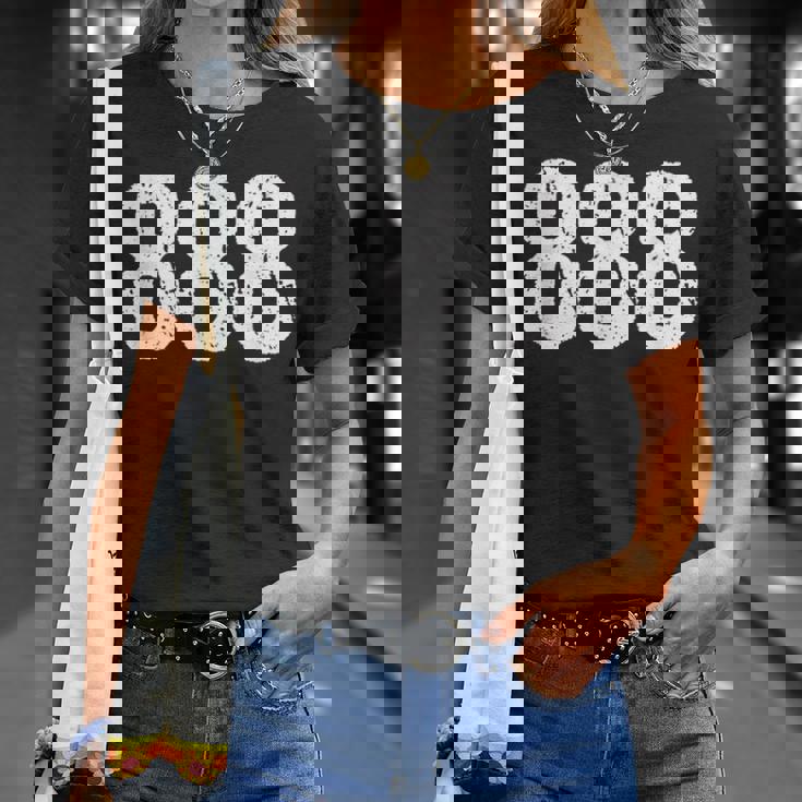 888 数秘術 スピリチュアルパーソナルナンバー 888 エンジェルナンバー Tシャツ 彼女への贈り物