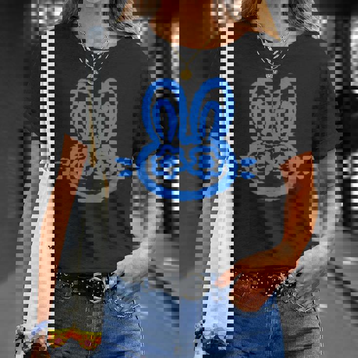 90S Y2k 泣いているウサギ うさぎは星空の下で悲しい Tシャツ 彼女への贈り物