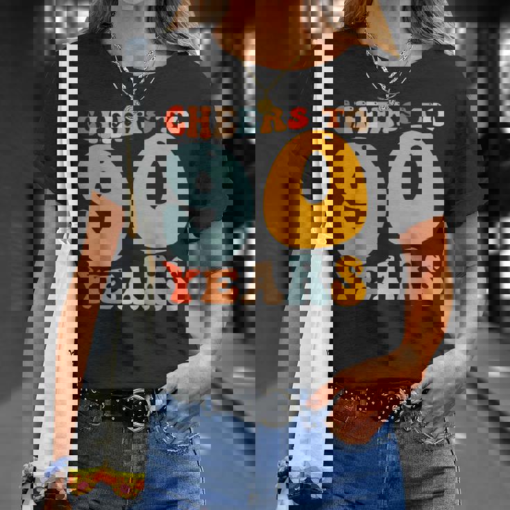 90歳 誕生日 パーティー お祝い 乾杯 90歳 Tシャツ 彼女への贈り物