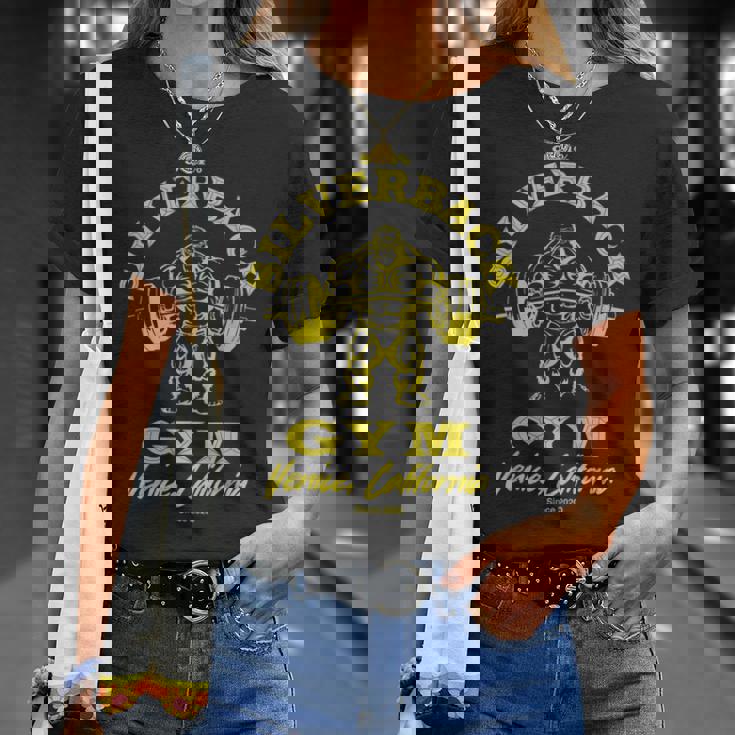 964シルバーバックゴリラ、ジムアパレル、ボディビルディング、ジム。 Tシャツ 彼女への贈り物