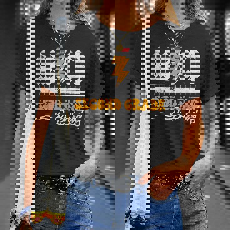 Ab Cd 2年生 ロックス 2年生 先生 男の子 女の子 キッズ Tシャツ 彼女への贈り物