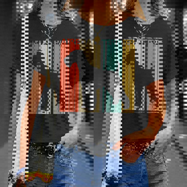 Airedale Terrier エアデール・テリア Tシャツ 彼女への贈り物