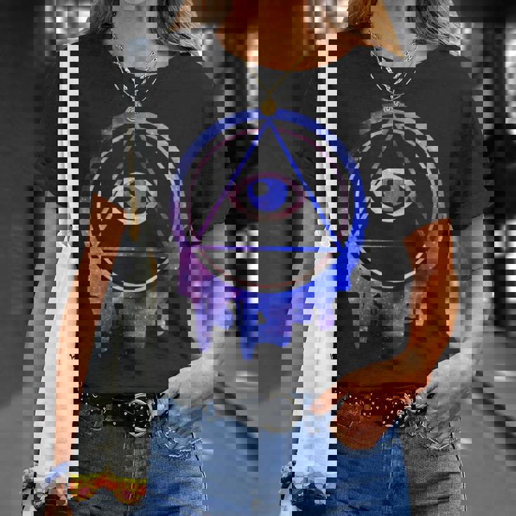 Alleeing Eye Illuminatitars ギフト Tシャツ 彼女への贈り物