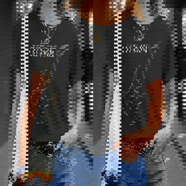 I Am A Guitarist ギター奏者 音楽 Tシャツ 彼女への贈り物