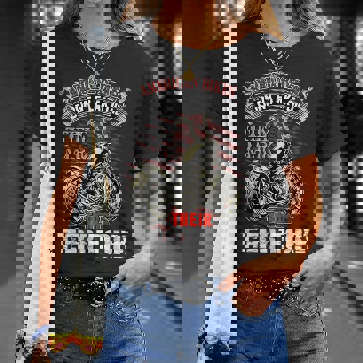 American Bikes Don't Leak Oil バイカーファンロッカーバイク Tシャツ 彼女への贈り物