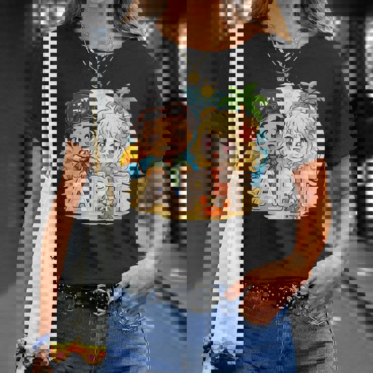 Apt Buddiesummeribes – ビーチサイドファンアドベンチャー Tシャツ 彼女への贈り物