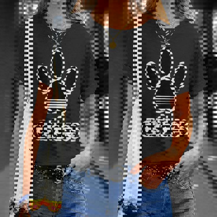 Asides アシデス Asides 足です。肉球です。【変なtシャツ屋さん】スポーツ ブランド パロディ 面白デザイン Tシャツ 彼女への贈り物