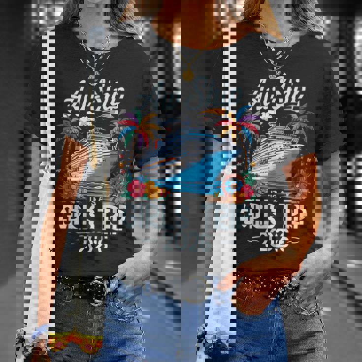 Awhip It's A Girls Trip 2026 マッチング クルーズ旅行 バケーション Tシャツ 彼女への贈り物