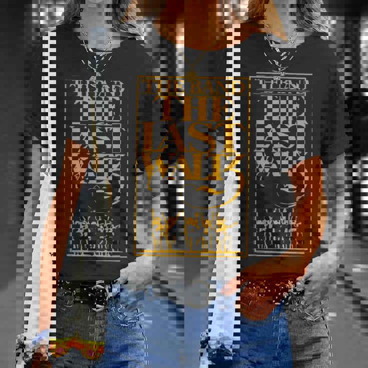 The Band The Last Waltz Yellow Print Tシャツ 彼女への贈り物