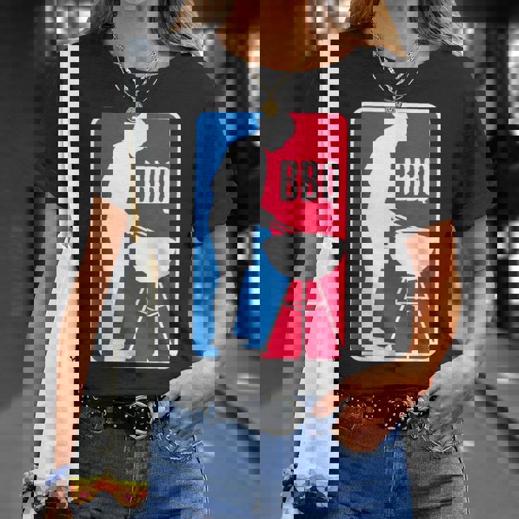 Bbq League グリルミートパロディ バーベキュー Tシャツ 彼女への贈り物