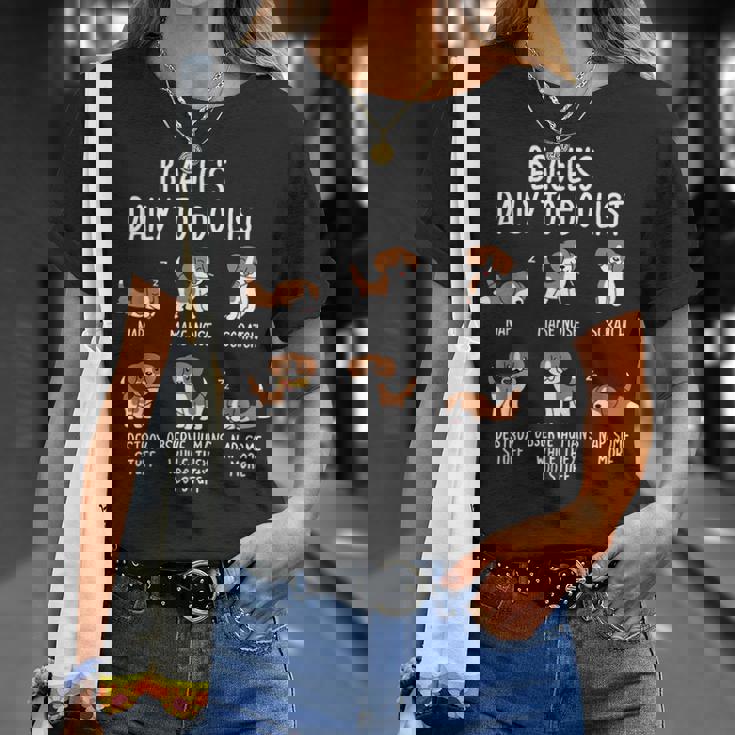 Beagle Daily To Doリストドッグ Tシャツ 彼女への贈り物