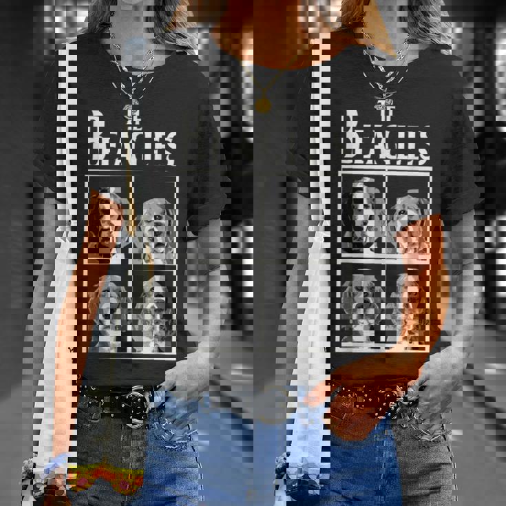 The Beagles Dog 面白いビーグル犬のオーナーギフト Tシャツ 彼女への贈り物