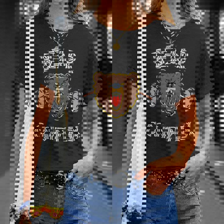 Bear Complex Wod Barbell ワークアウト Tシャツ 彼女への贈り物