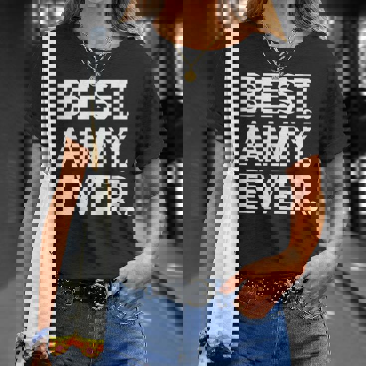 Best Amy Ever 人気 誕生名 エイミーコスチューム Tシャツ 彼女への贈り物