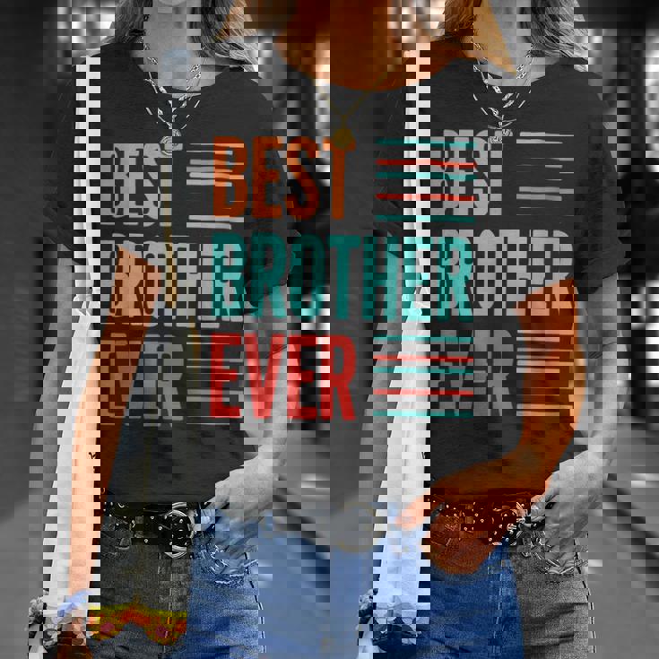 Best Brother Ever 引用デザイン。 Tシャツ 彼女への贈り物