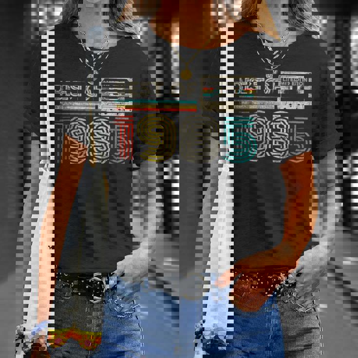 Best Of 1985 Classic Birthday 1985 Cassette Tapeintage Tシャツ 彼女への贈り物