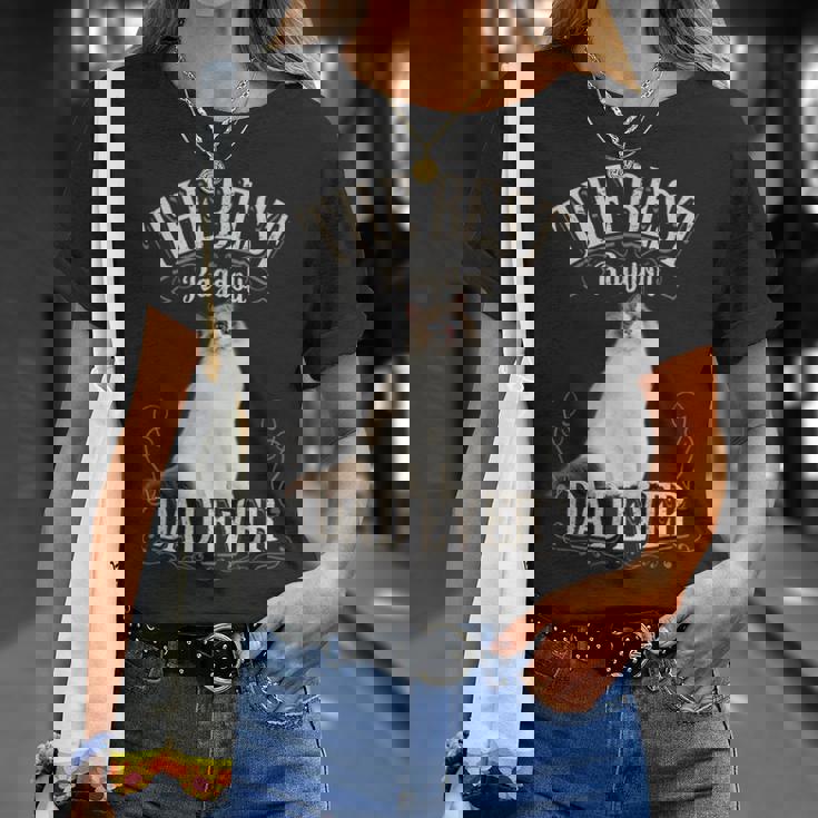 メンズ Best Ragdoll Dad Ever ラグドールキャットギフト レトロビンテージ Tシャツ 彼女への贈り物