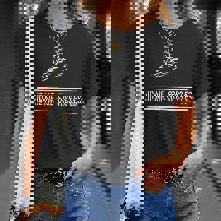 Big Wave -Eadoo Ride More、ストレスを軽減。 Tシャツ 彼女への贈り物