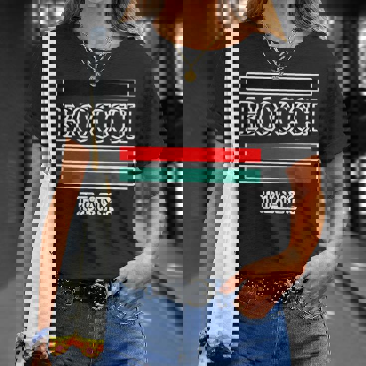 Bocci ぼっち ロゴ Itaiy 痛い イタリア国旗風【変なtシャツ屋さん】陰キャ オタク ブランド パロディ 面白 Tシャツ 彼女への贈り物