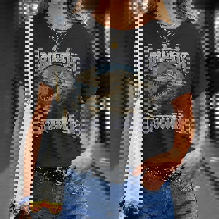 Bombadiro Crocodilo 面白いイタリアンブレインロットミームグラフィック Tシャツ 彼女への贈り物