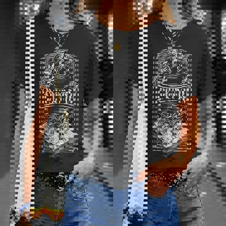 Book Wyrm Bookwyrm ドラゴンリーディングラバー アンティーク調 Tシャツ 彼女への贈り物