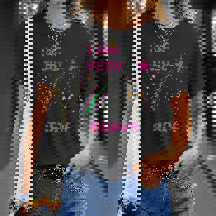 Bravery Presenthootingtar I Am Brave Tシャツ 彼女への贈り物