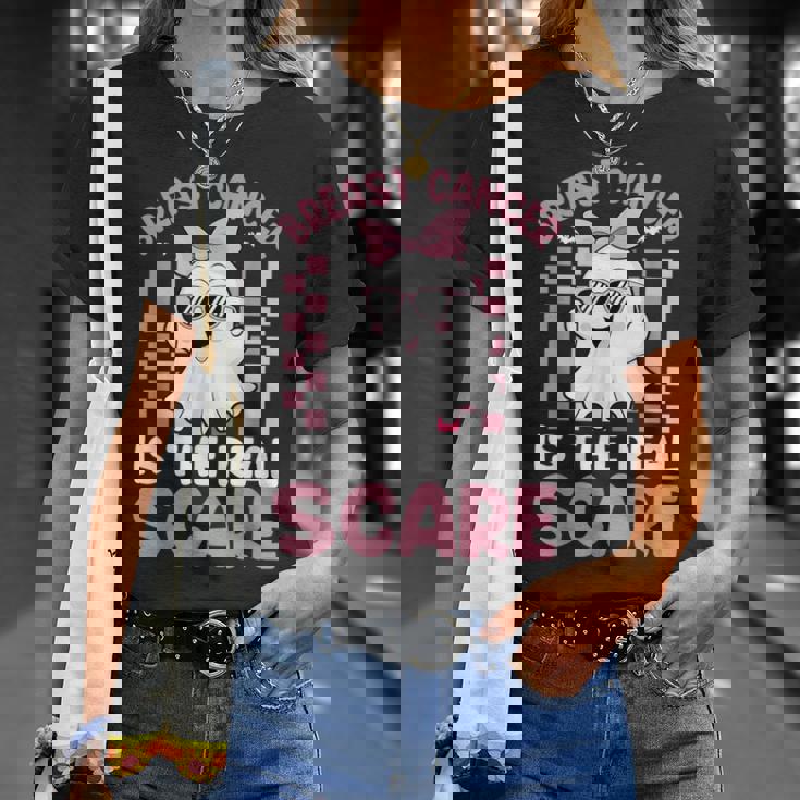 Breast Cancer Is The Realcare Tシャツ 彼女への贈り物