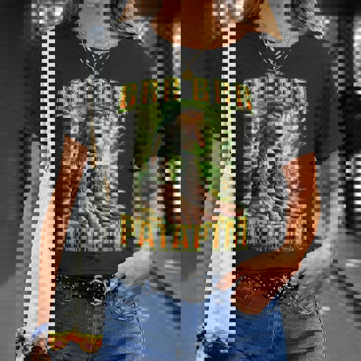 Brr Brr Patapim おもしろイタリアンミーム ブレイン パタピム ユーモア Tシャツ 彼女への贈り物