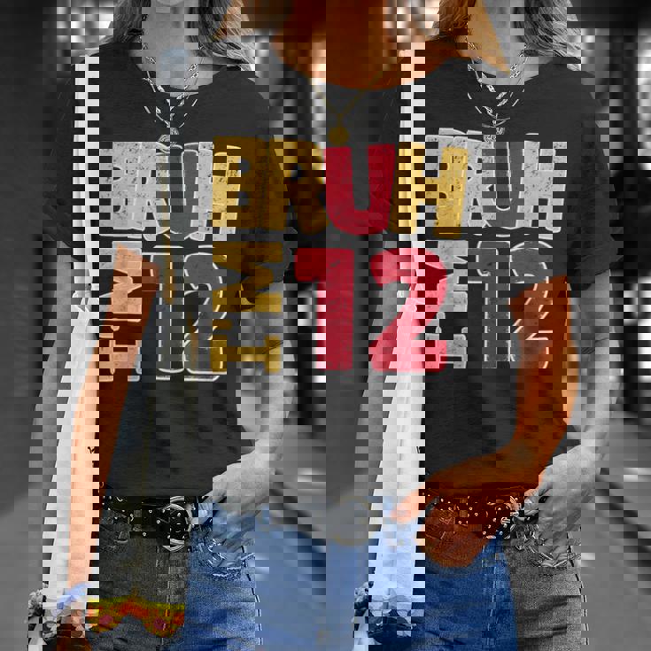 Bruh I'm 12歳 ギフト 男の子 女の子 It's My 12Th Birthday Tシャツ 彼女への贈り物