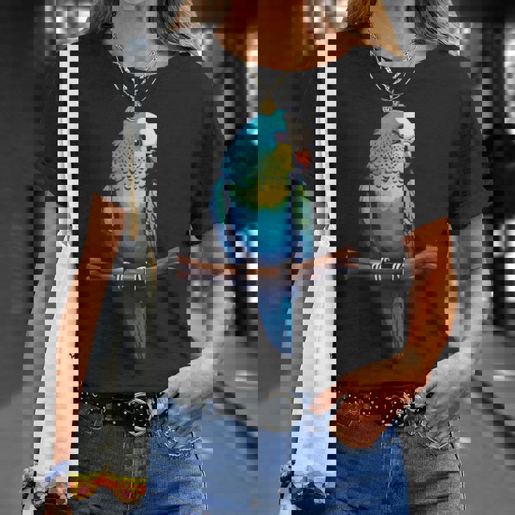 Budgies ペット オウム インコ 鳥 ウェリデザイン Tシャツ 彼女への贈り物