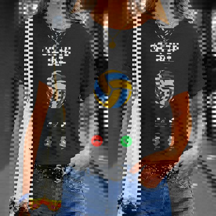 Call The Ball おもしろバレーボール Tシャツ 彼女への贈り物